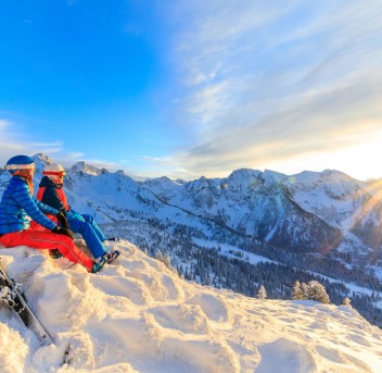 Traumhafter Ausblick in Ski amadé © Schladming-Dachstein