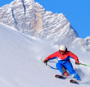 Skifahren am Dachstein-Gletscher